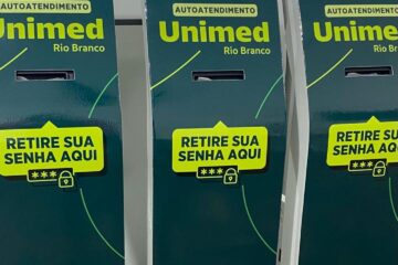 totem senhas para clinica hospital