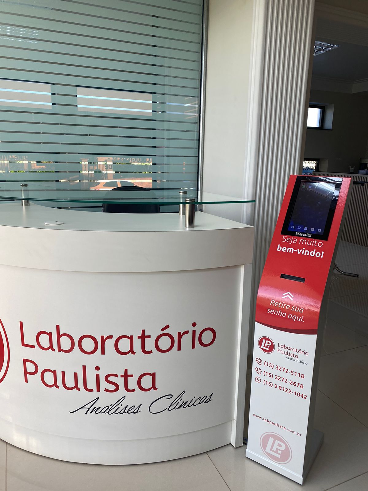 totem slim senhas atendimento