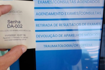 senha com horário