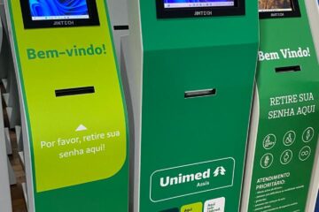 equipamento de senhas